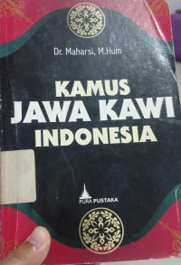 Image of KAMUS JAWA KAWI INDONESIA
