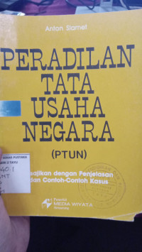 Image of PERADILAN TATA USAHA NEGARA