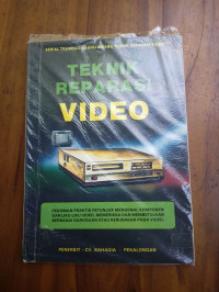 Image of TEKNIK REPARASI VIDEO